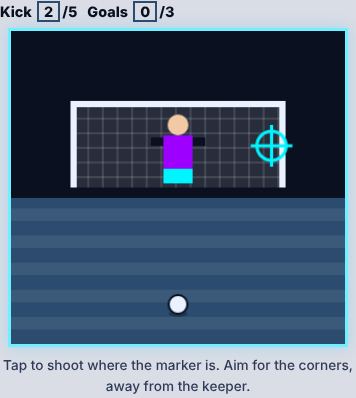 Penalty Kick game
